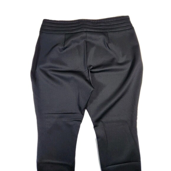 Express Womens XL Black Activewear Ankle Pants Ribbed High Waistband Stretch - Picture 10 of 11